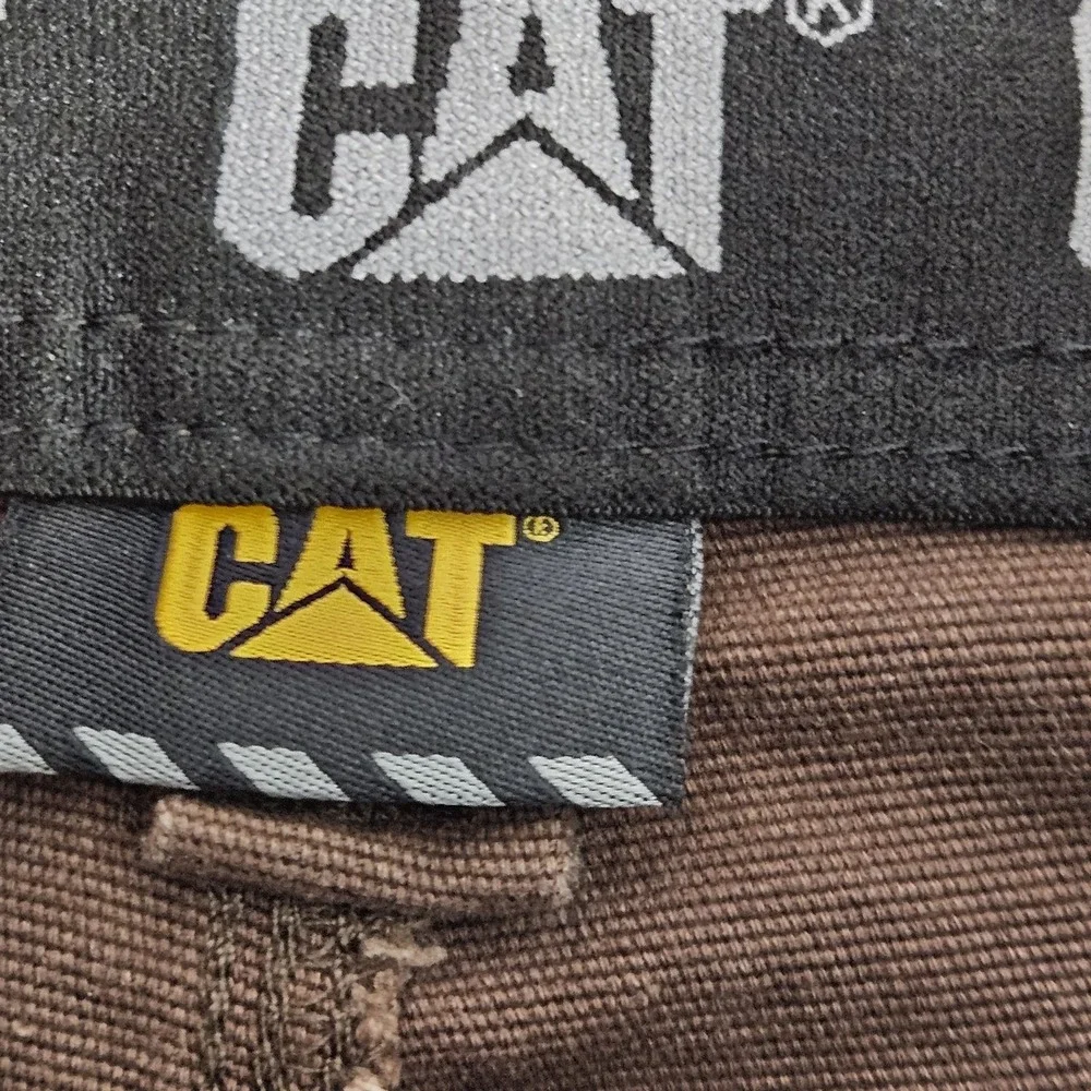 Cat Mens Work Pants‎ Since 1904 Brown Size 34